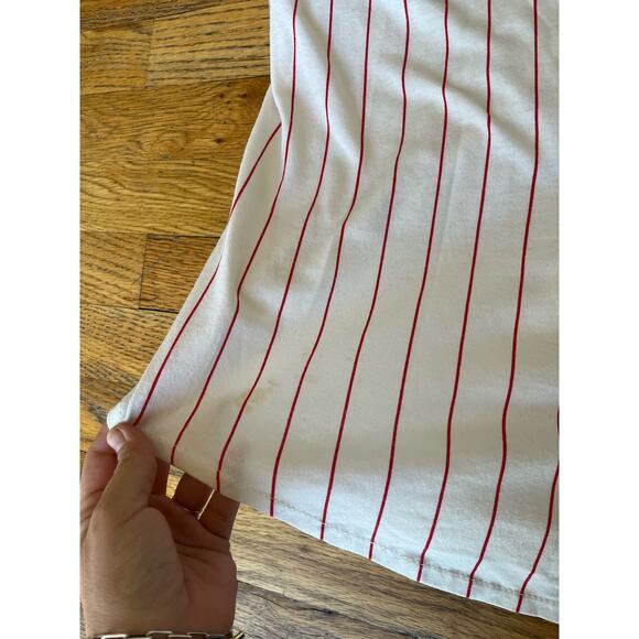 Vintage Phillies 1996 All-Star pinstripes button up shirt - Picture 2 of 11